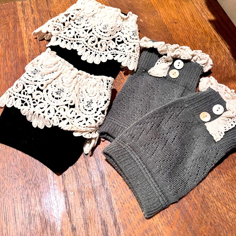 Versatile‎ Knit/Lace Cuffs